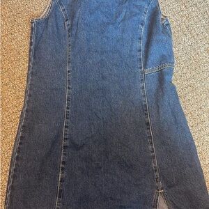 Denim Sleeveless Dress